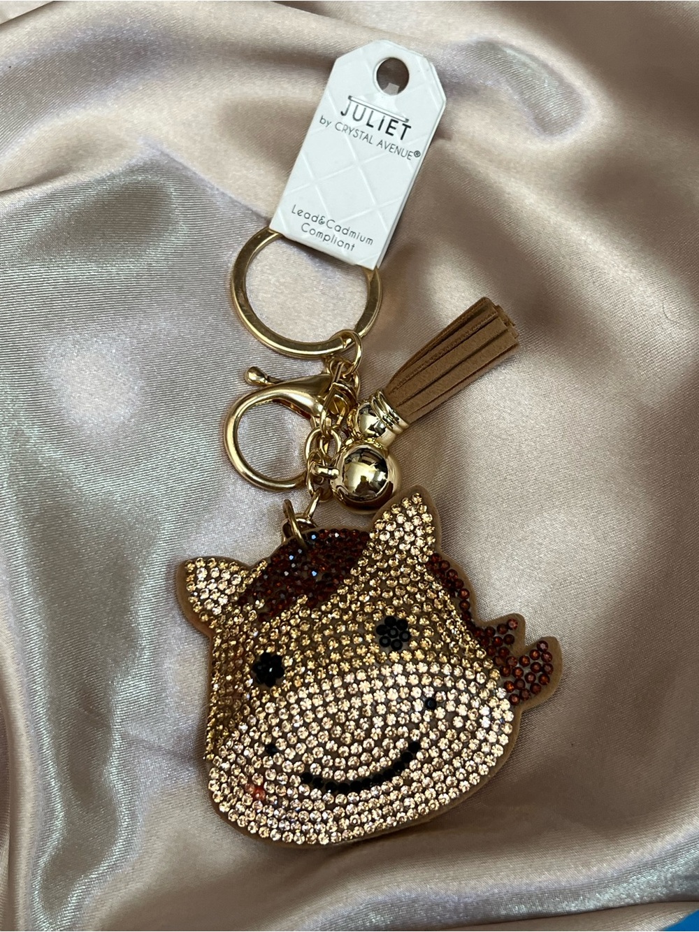 KEY RING GLITTER PONY